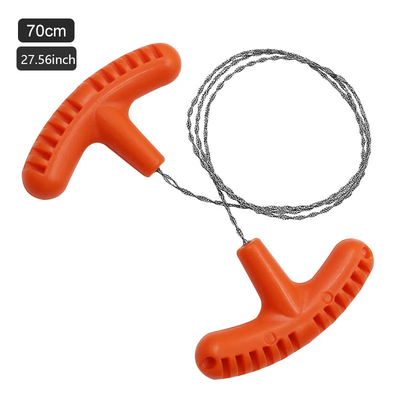 TrailHaven™ Pocket Survival Wire Saw | Compact, Lightweight & Ultra-Sharp for Camping, Hiking & Bushcraft