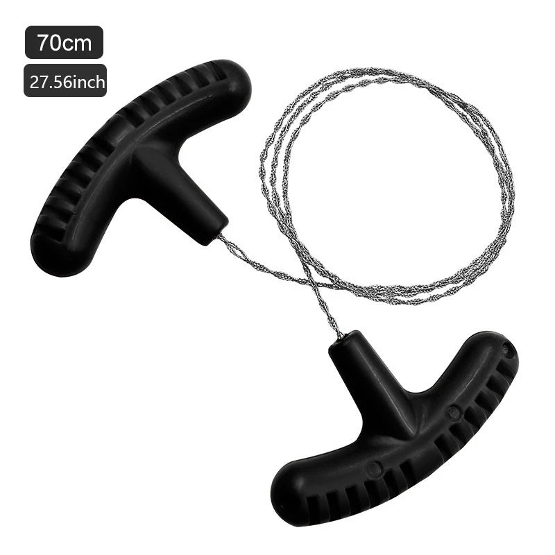 TrailHaven™ Pocket Survival Wire Saw | Compact, Lightweight & Ultra-Sharp for Camping, Hiking & Bushcraft