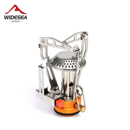 TrailHaven™ Portable Camping Gas Stove – Compact, Foldable & High Output for Outdoor Adventures