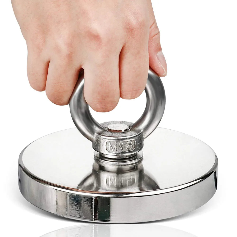 TrailHaven™ Super Strong Neodymium Fishing Magnet | Heavy-Duty Recovery Tool for Treasure Hunting & Outdoor Use