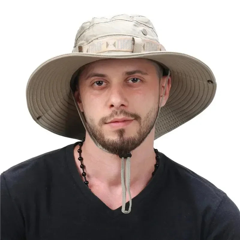 TrailHaven™ Adventure Boonie Hat | Lightweight, Breathable & Sun-Resistant for Camping, Hiking & Fishing