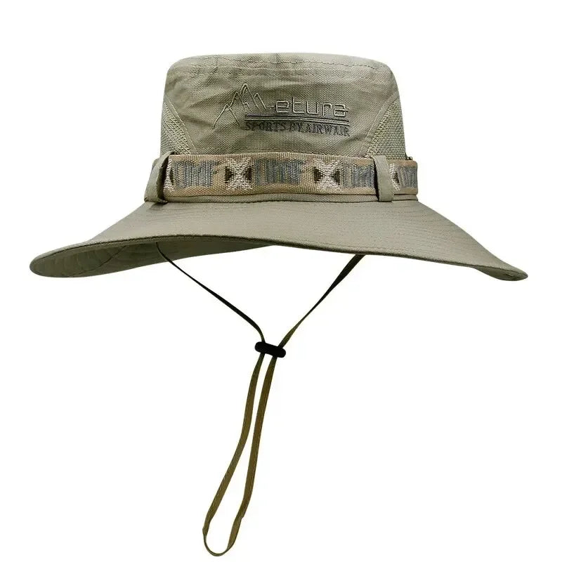 TrailHaven™ Adventure Boonie Hat | Lightweight, Breathable & Sun-Resistant for Camping, Hiking & Fishing