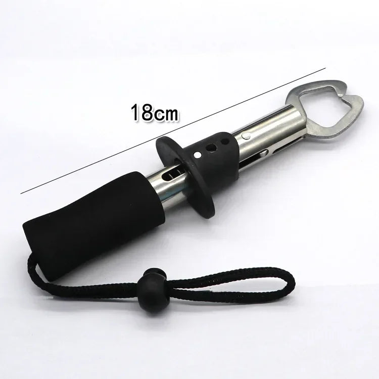 304 Stainless Steel Fish Grip – Rust-Proof Portable Lip Grip Tool for Secure Fish Handling