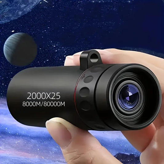 TrailHaven™ 2000X25 HD Monocular Telescope | Compact & Powerful for Hiking, Camping, Travel & Stargazing