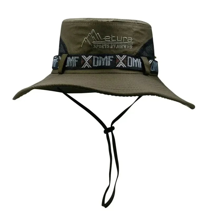 TrailHaven™ Adventure Boonie Hat | Lightweight, Breathable & Sun-Resistant for Camping, Hiking & Fishing