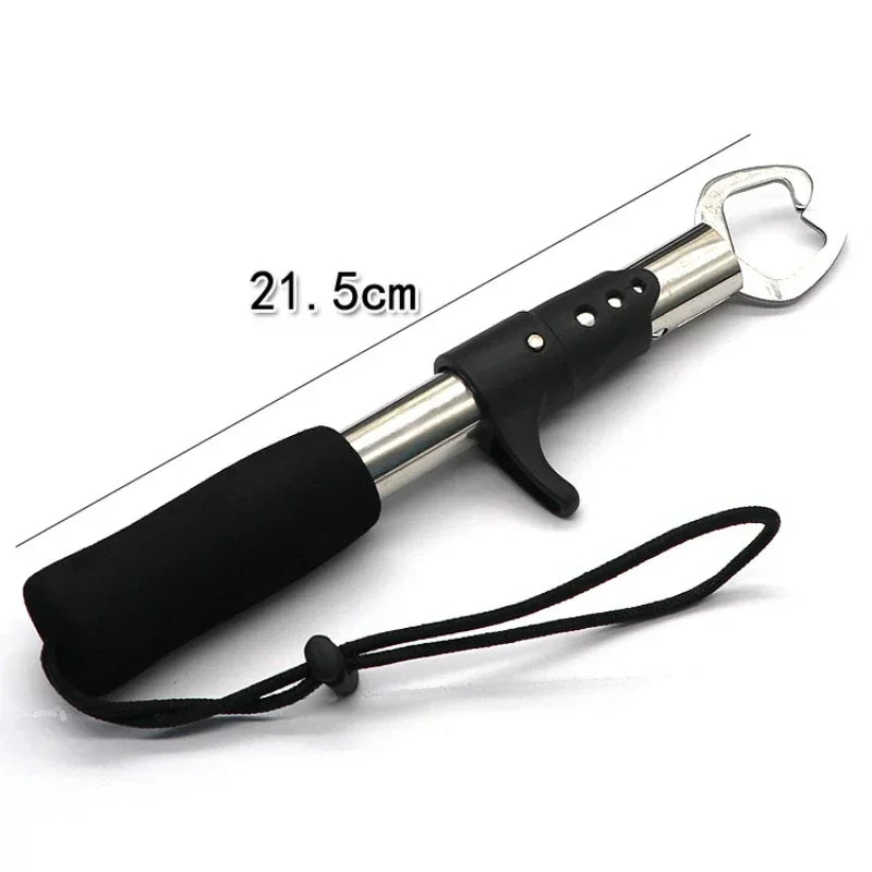 304 Stainless Steel Fish Grip – Rust-Proof Portable Lip Grip Tool for Secure Fish Handling