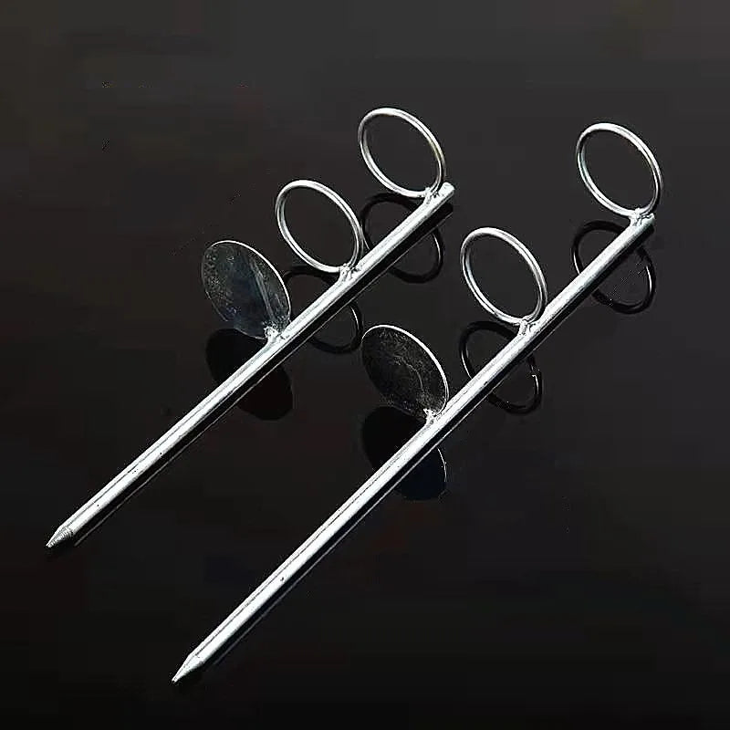 30/40cm Double Ring Fishing Rod Holder – Strong & Portable Bank Fishing Stand