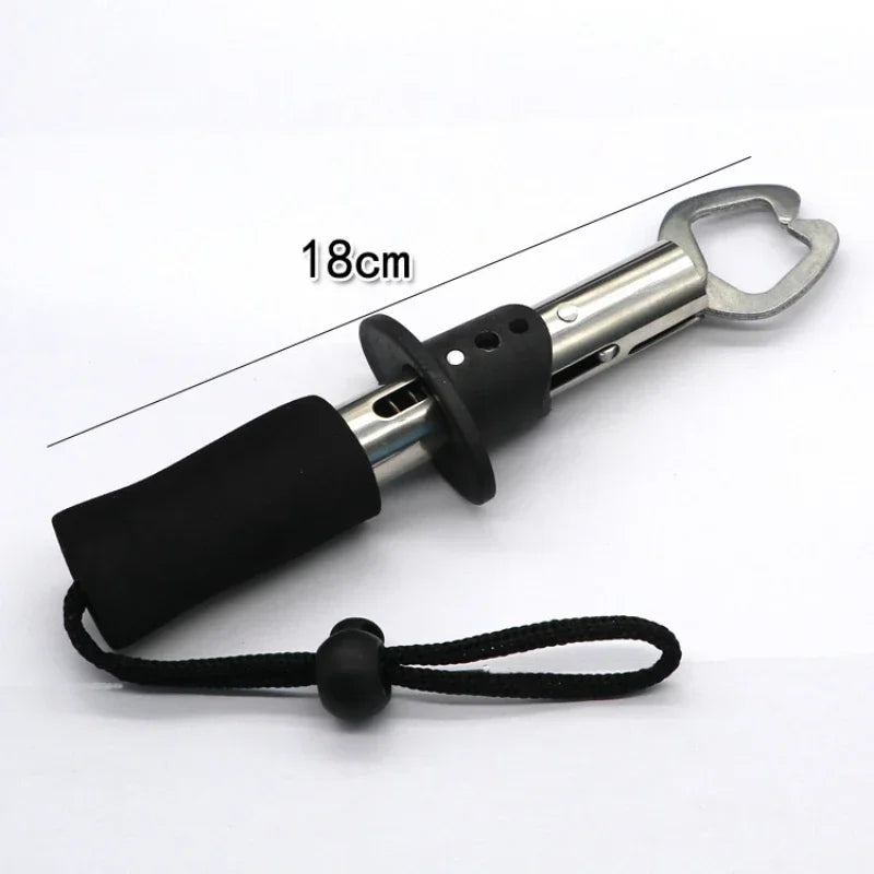 304 Stainless Steel Fish Grip – Rust-Proof Portable Lip Grip Tool for Secure Fish Handling