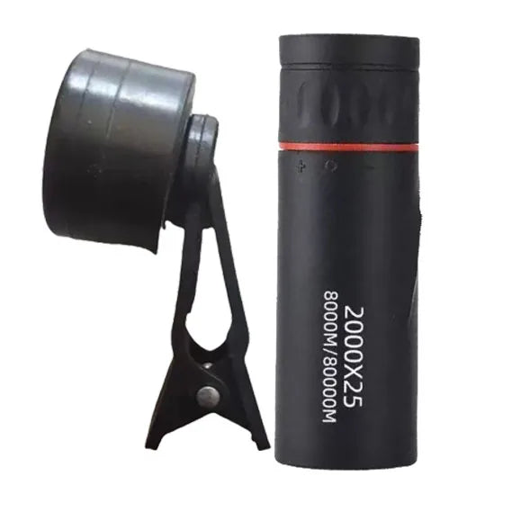 TrailHaven™ 2000X25 HD Monocular Telescope | Compact & Powerful for Hiking, Camping, Travel & Stargazing