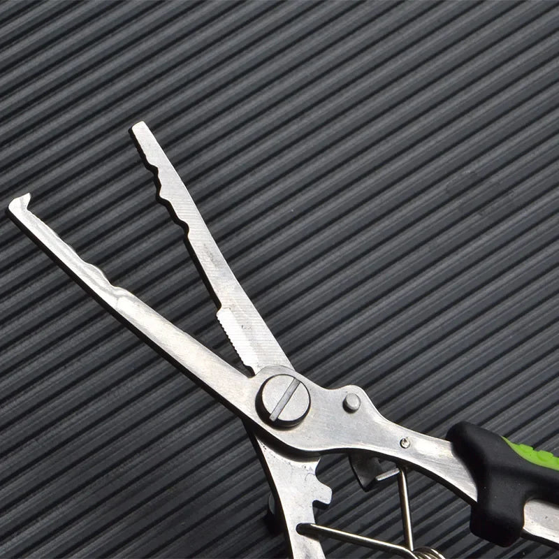 Stainless Steel Fishing Pliers – Hook Remover, Line Cutter & Split Ring Tool for Saltwater & Freshwater Fishing