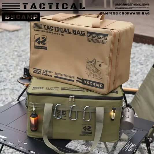 42L Tactical Camping Organizer Bag | Multi-Functional Outdoor Cooking & Storage Gear