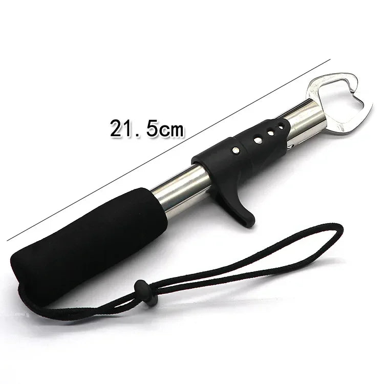 304 Stainless Steel Fish Grip – Rust-Proof Portable Lip Grip Tool for Secure Fish Handling