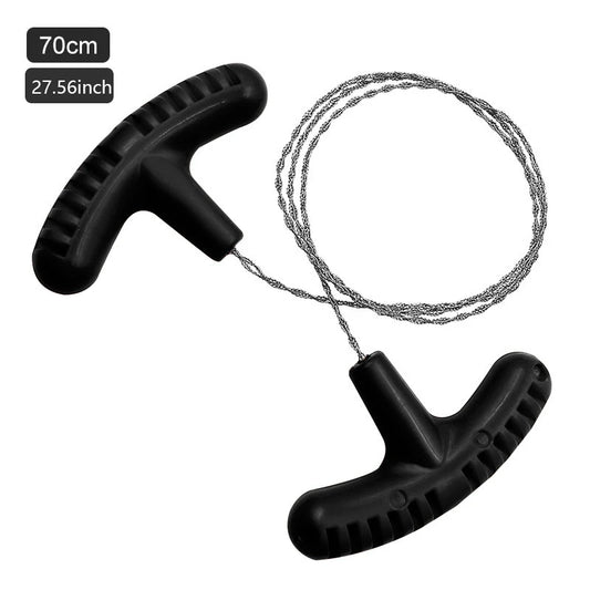 TrailHaven™ Pocket Survival Wire Saw | Compact, Lightweight & Ultra-Sharp for Camping, Hiking & Bushcraft